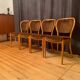A set of four Spahn Stadtlohn chairs Germany 1970s