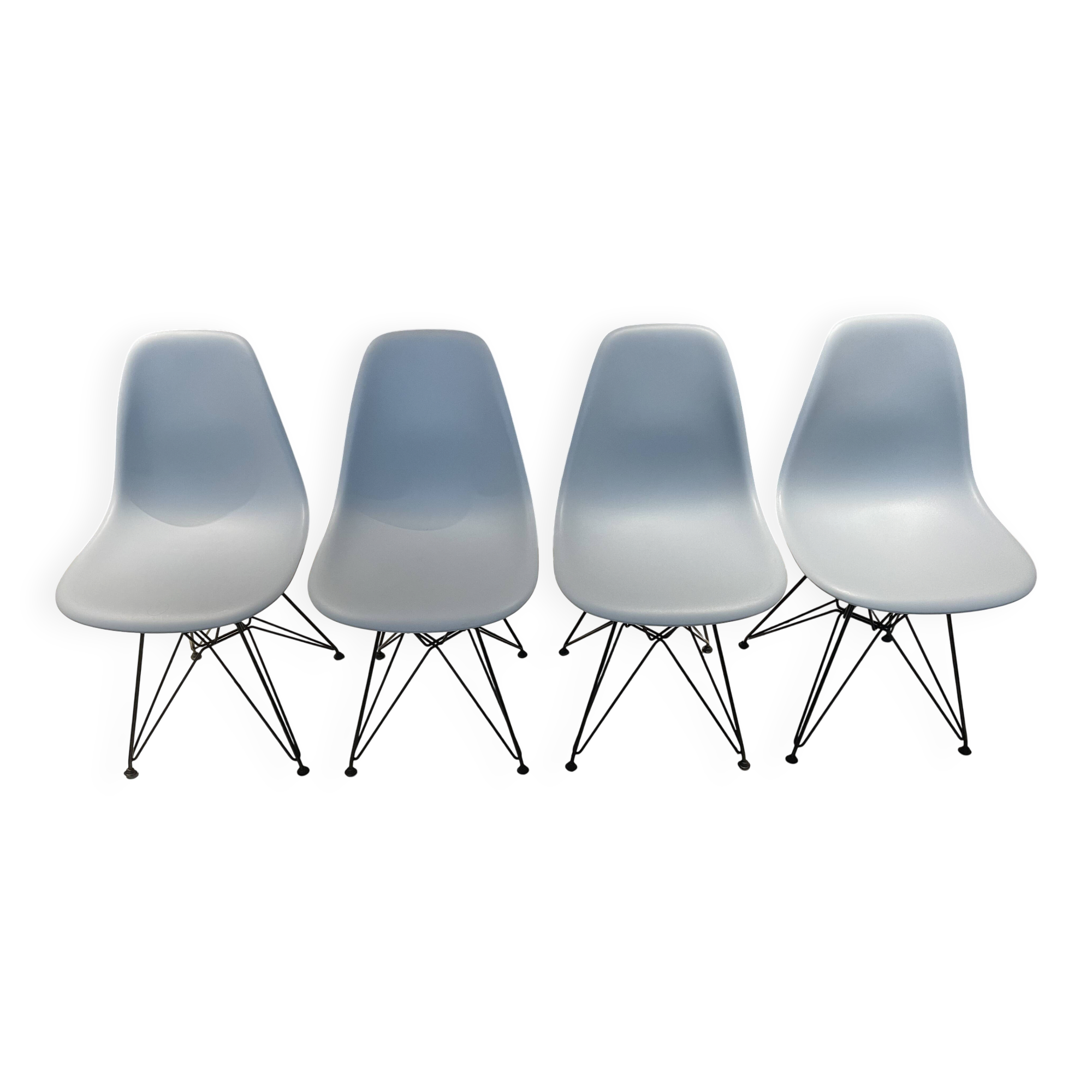 Set of 4 chairs - Eames Plastic Side Chair