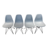 Set of 4 chairs - Eames Plastic Side Chair