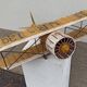 Avion miniature en métal