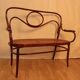 Bench n°18 curved wood
