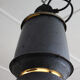 Suspension industrielle en email
