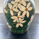 Green jar lamp base