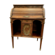 20th century walnut cylinder lady's desk