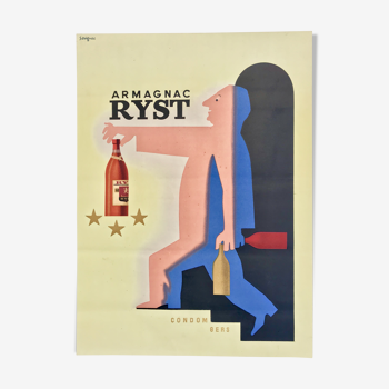 Vintage poster - Armagnac Ryst