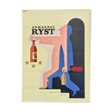 Vintage poster - Armagnac Ryst