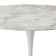 Table tulipe en marbre de Carrare