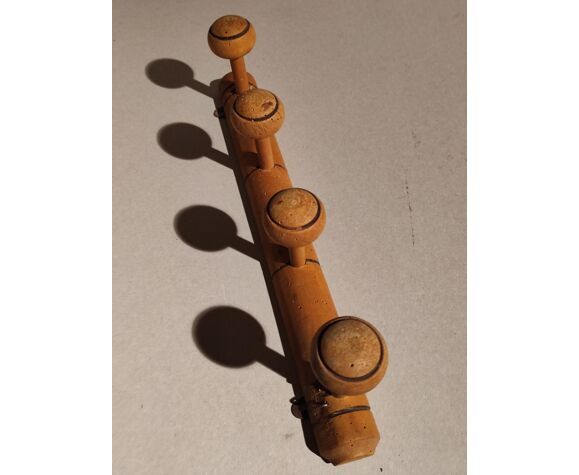 Wooden wall doorbell turned vintage 30-40s