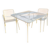 Table et chaises de jardin EMU 1960