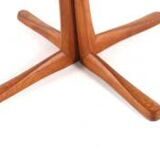 McIntosh round extendable dining table 2x 'Crieff' - mid-century modern style