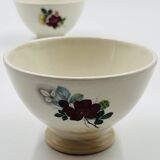 Set of 5 Boch Frères Keramis bowls