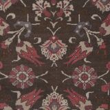 Southwest Wool Rug, Oriental Turkey Oushak Rug with Floral Pattern 4'11" X 8'5"