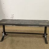 Brutalist slate coffee table, 1960