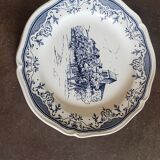 Plate in Gien