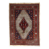 Tapis Hamadan Vintage du Moyen-Orient, Années 1970, Authentique et Patiné