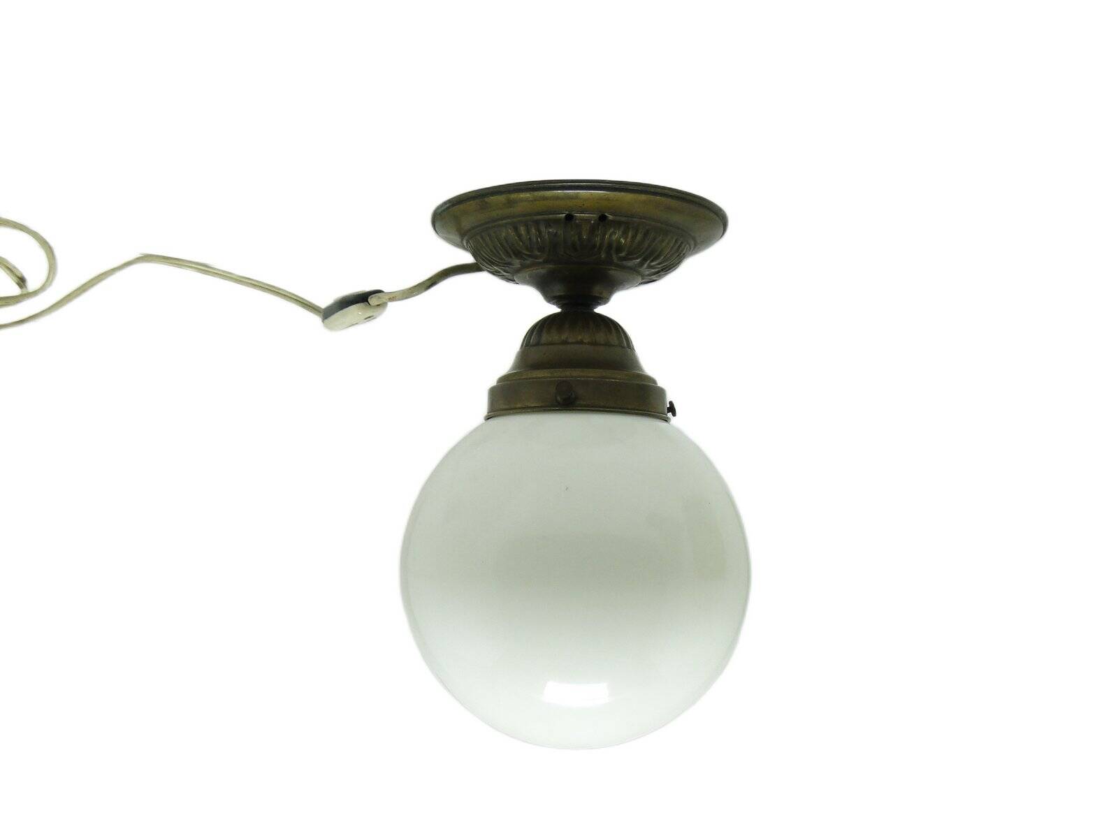 Art Deco pendant lamp, Poland, 1930s