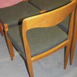 4 scandinavian chairs from the 60s