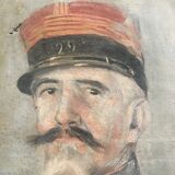 Portrait oil XIX ieme