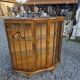 Art Deco display cabinet in walnut from the 1930s.