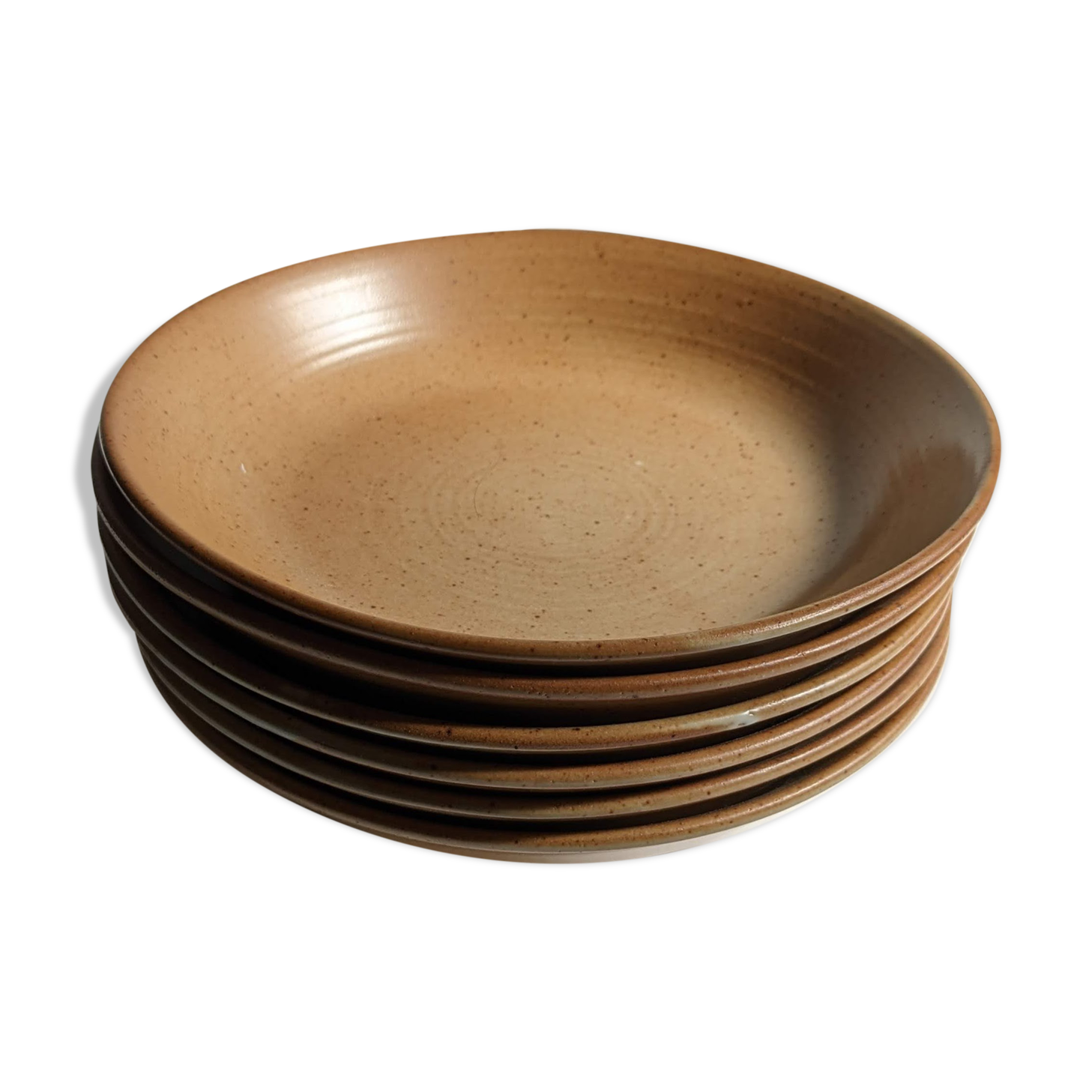 6 hollow plates Sandstone Villages