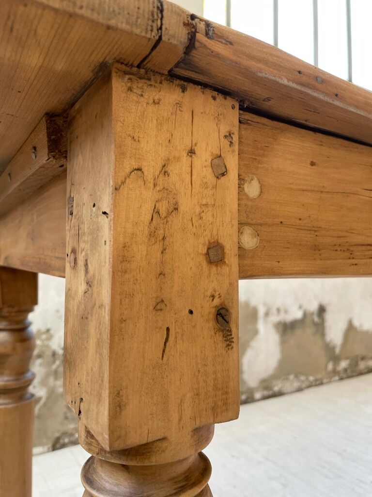 Farm table bistro pine and cherry 210cm