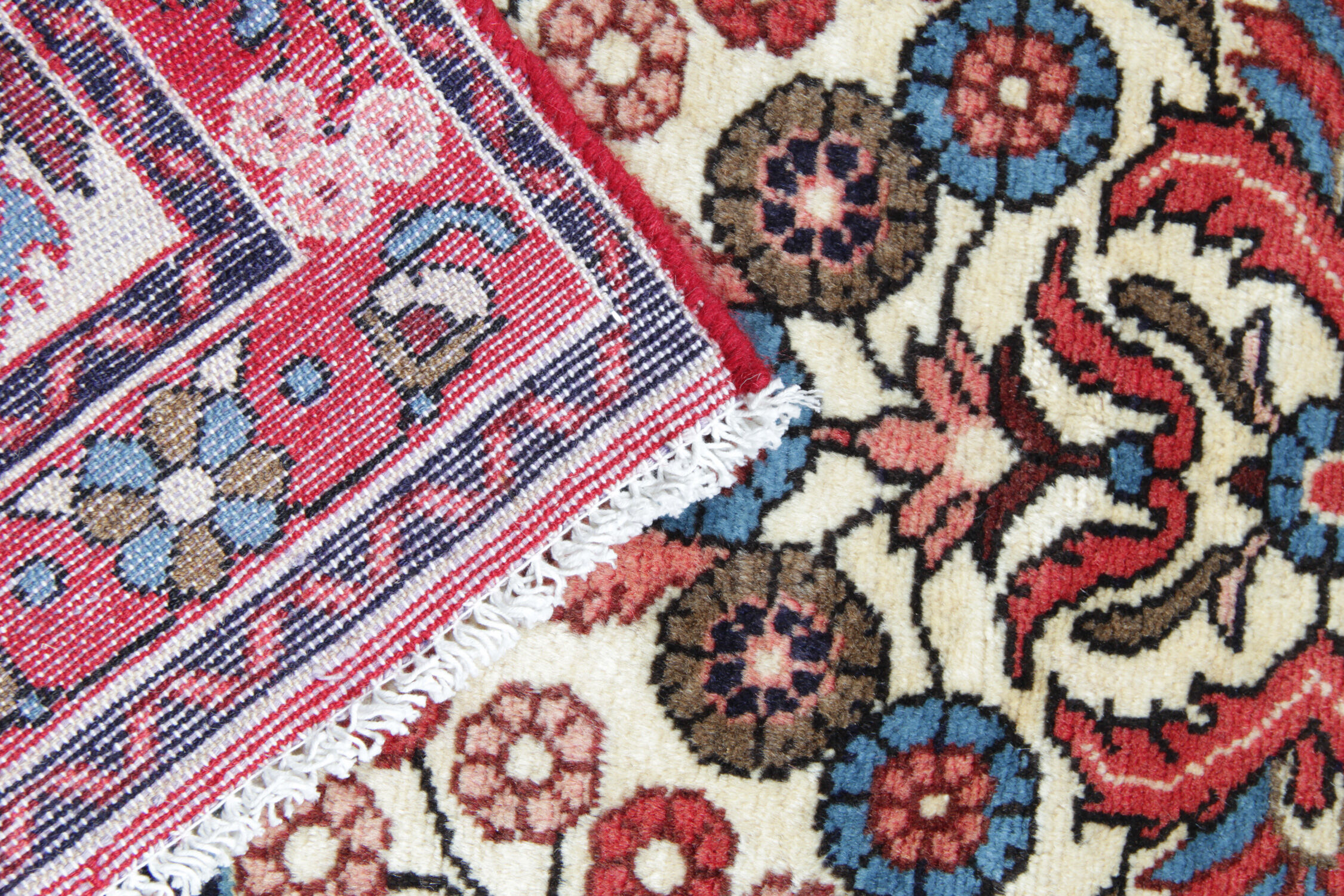 Traditional handmade Wool Carpet Runner 82x295cm