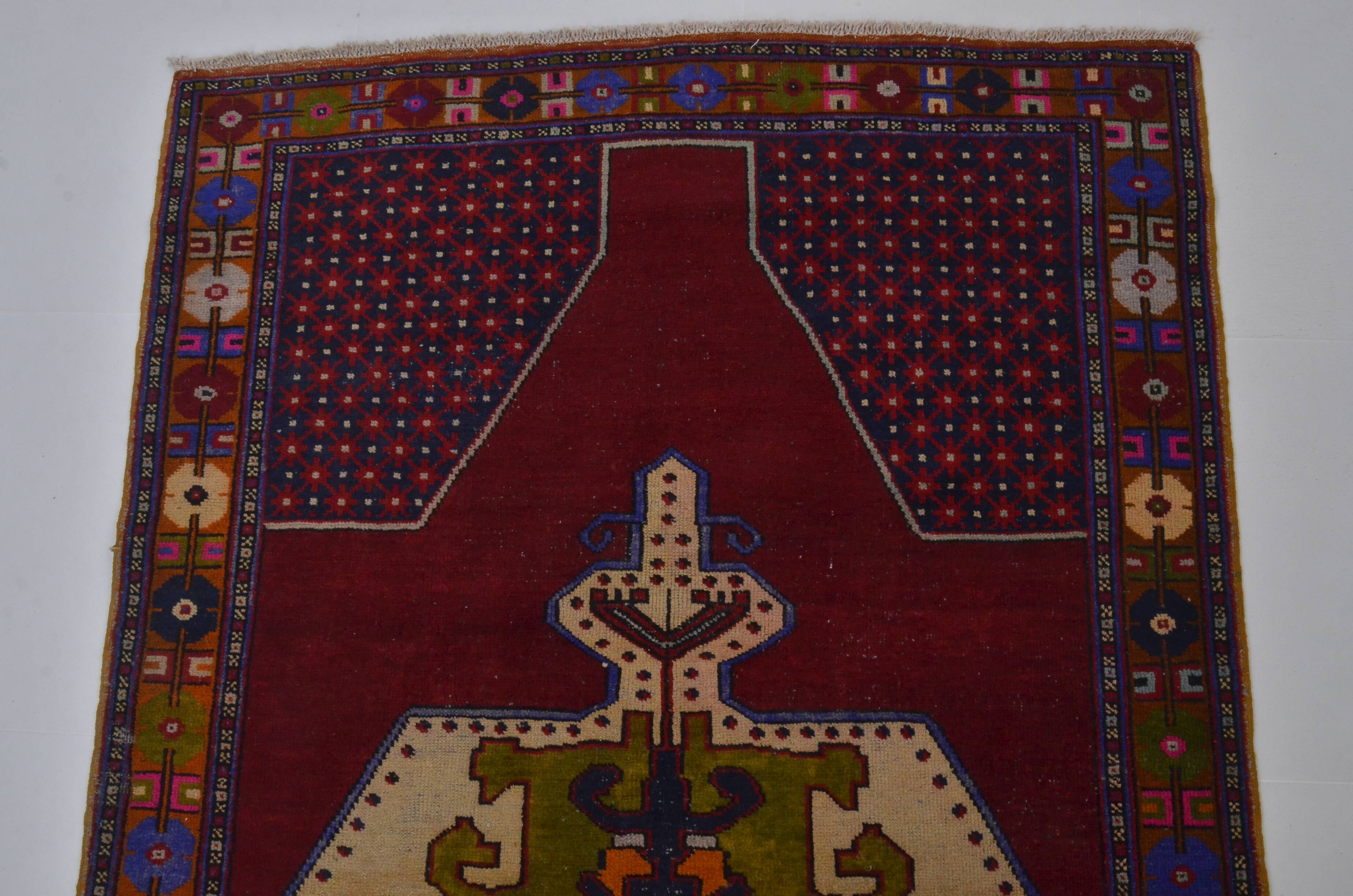 Oushak Vintage Anatolian Carpet sku a15