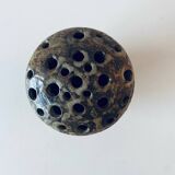 Large stoneware flower vase signed Bodin