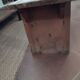 Country bench made of fir