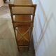 vintage -étagère-bibliotheque-bibus-asymétrique-bambou-bois-rotin-années 60