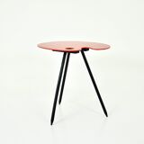 Exhibition side table 1958 by Lucien De Roeck for Bois Manu