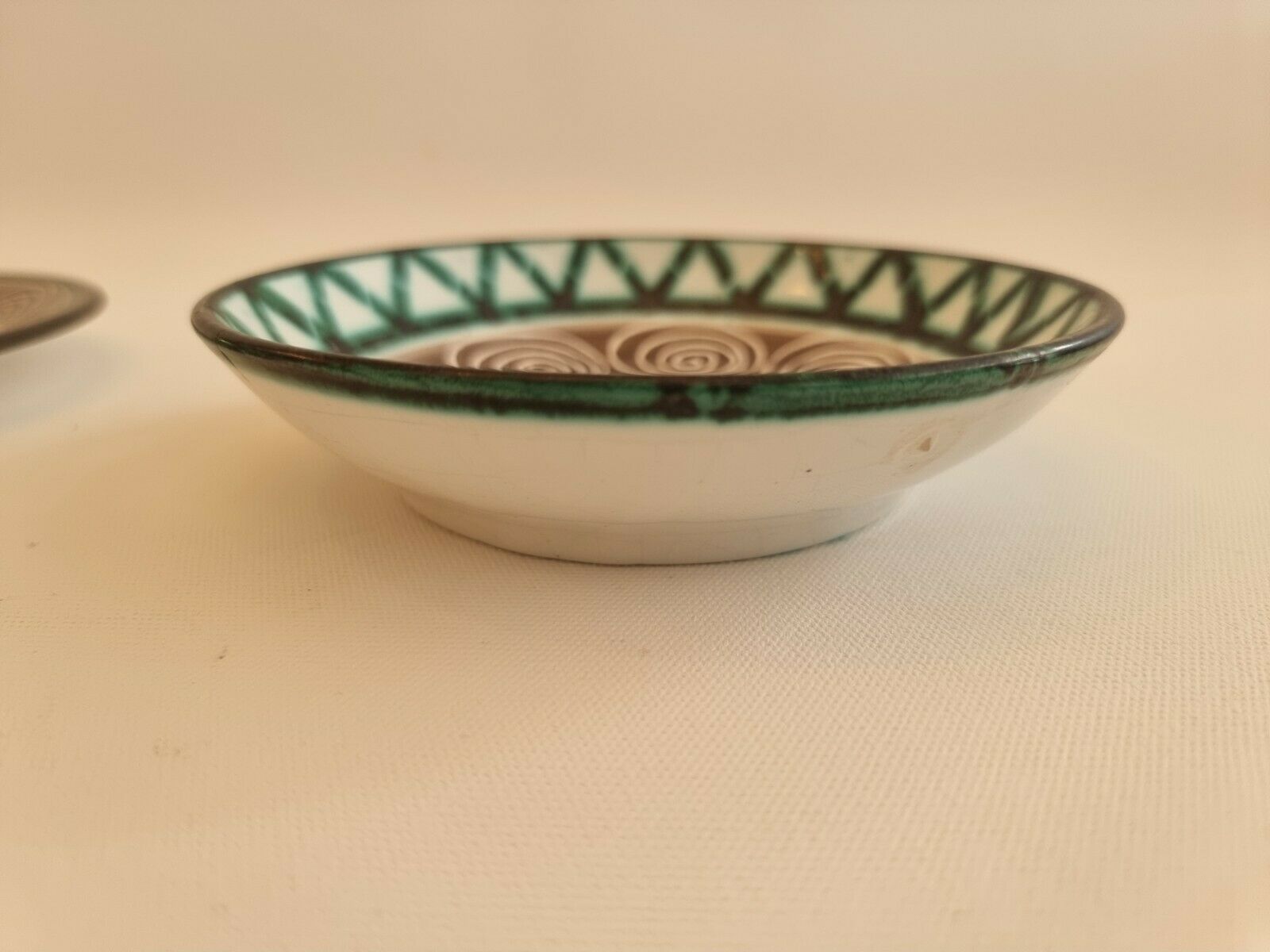Robert Picault Vallauris no Capron - Cup and saucer small plate + bonus
