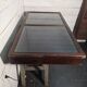 Antique wooden shop display cabinet