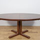Mid-Century Oval Rosewood Extending Dining Table by Skovby, Denmark, 1960s