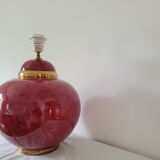 Rondo lamp by Kostka in cracked ceramic