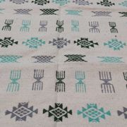 Traditional handmade white carpet 190x145cm
