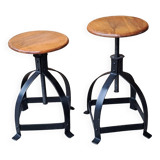 Lot of workshop stools