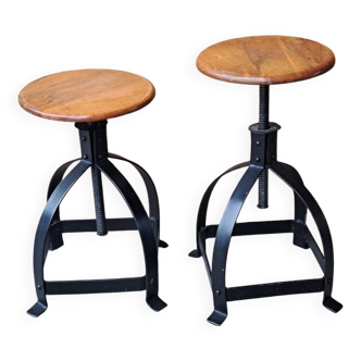 Lot of workshop stools