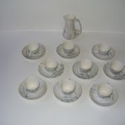 Niderviller coffee service 9 pieces from the 50s