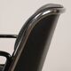 Charles Pollock leather office chair, Knoll edition, 1970