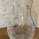 Carafe en cristal taillé à la main