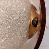 Vintage table lamp in plexiglass and Perspex