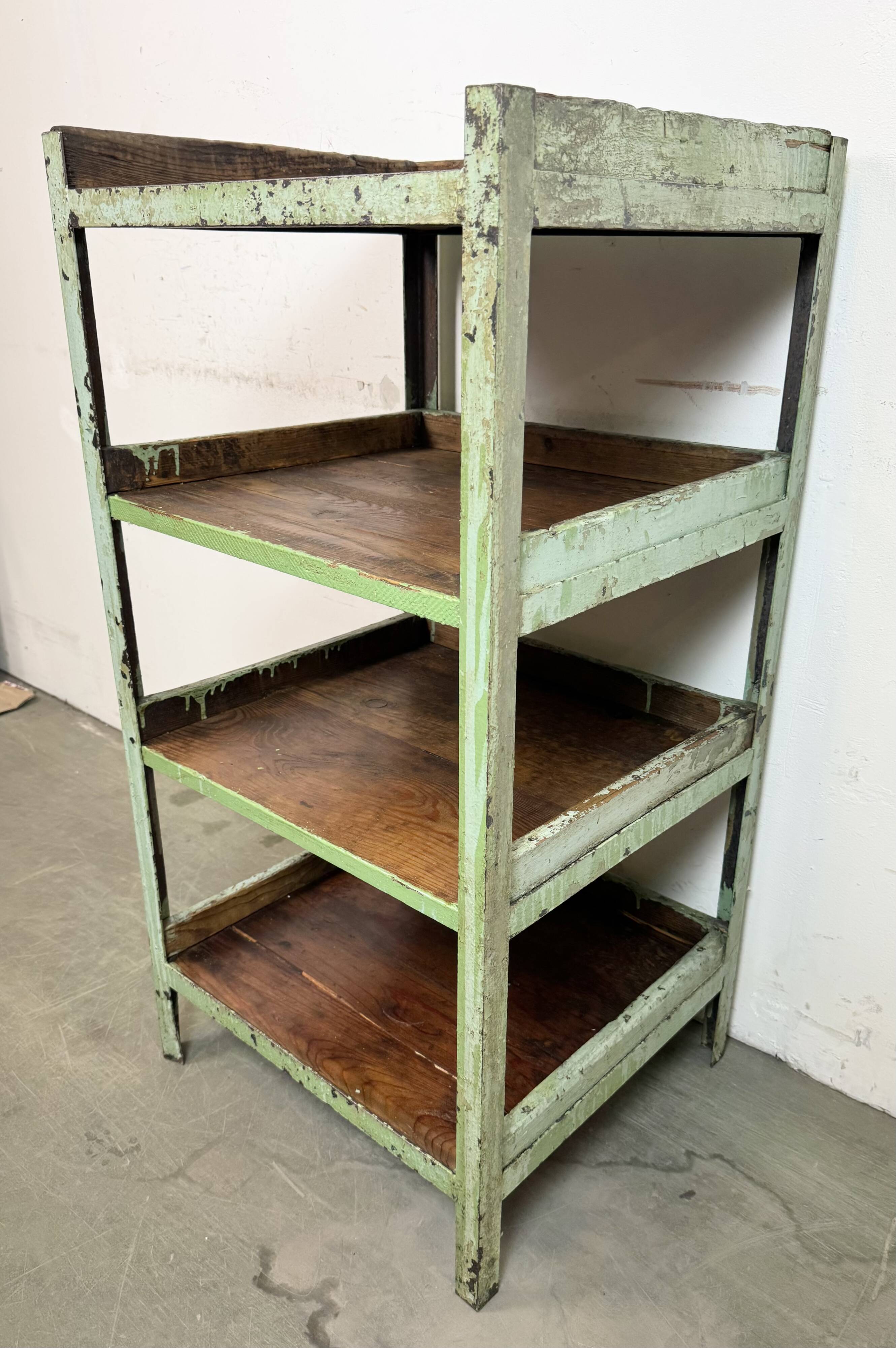 Green Industrial Shelf, 1960s