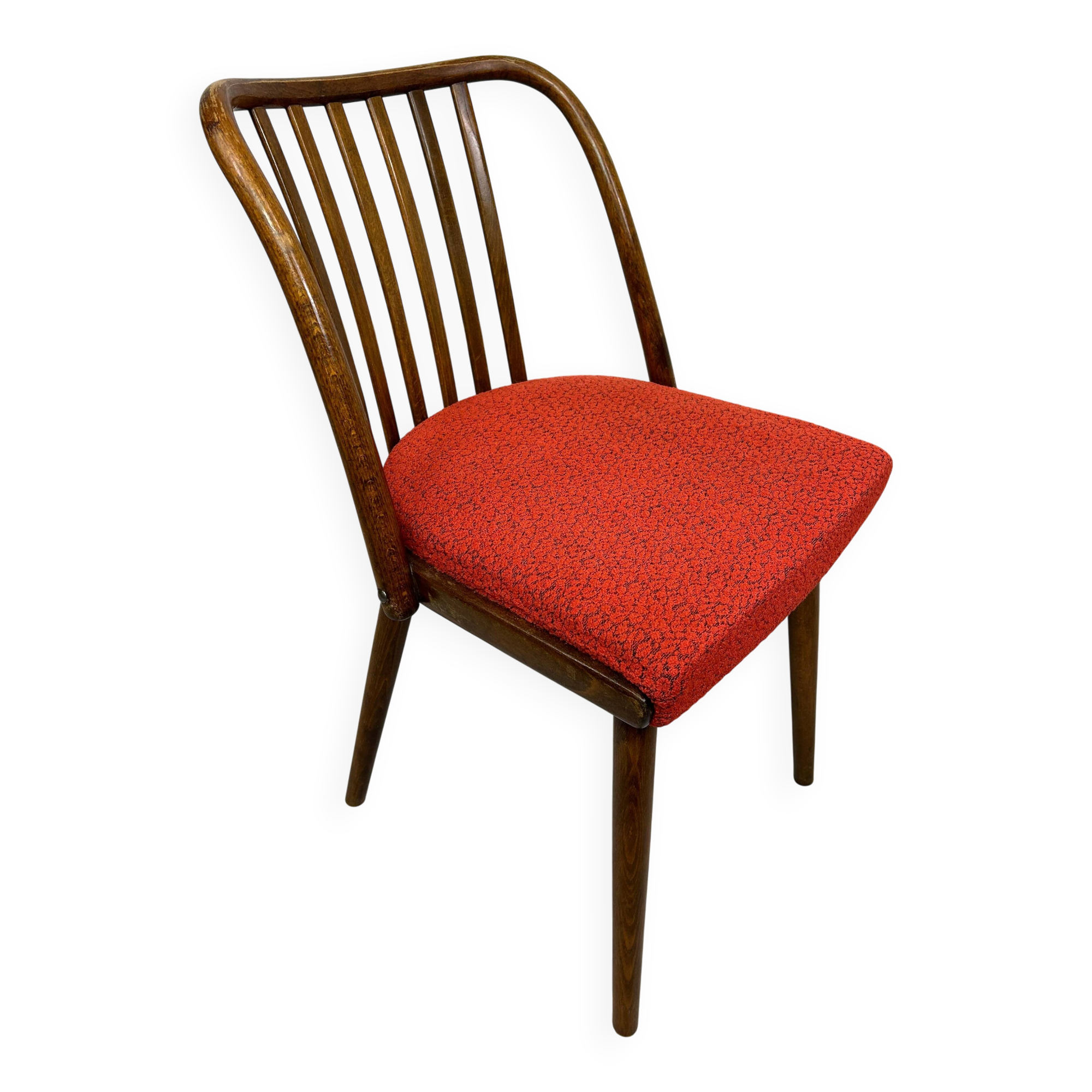 Set of 4 dining chairs by Antonín Šuman for TON