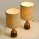 A pair of beautiful small ceramic table lamps by Cloos & Co., 1960s