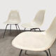 Vintage Herman Miller Fiberglass DSX dining chairs Charles & Ray Eames