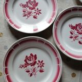 5 old plates