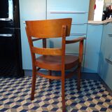 Antique wooden office chair