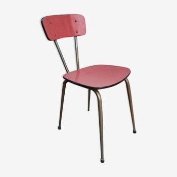 Chaise formica rouge