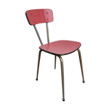 Vintage red formica chair